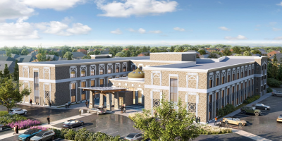 A rendering of Niwaas long-term care facility